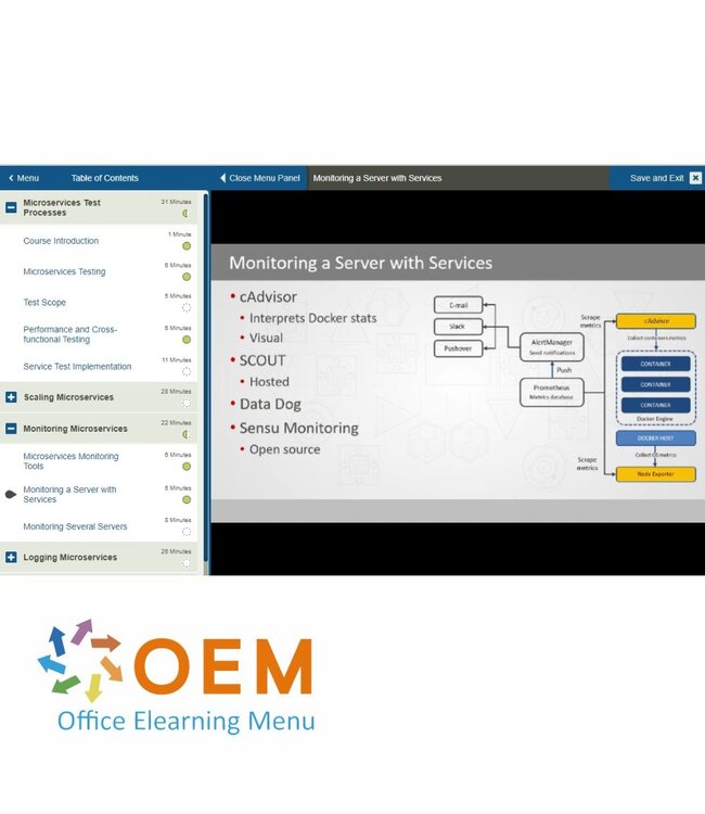 OEM Exploring Microservices Training