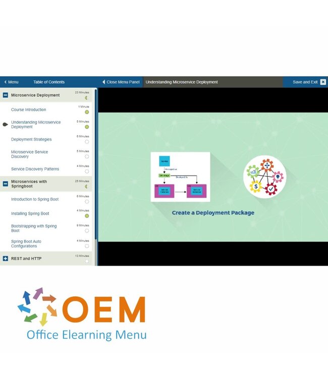 OEM Exploring Microservices Training