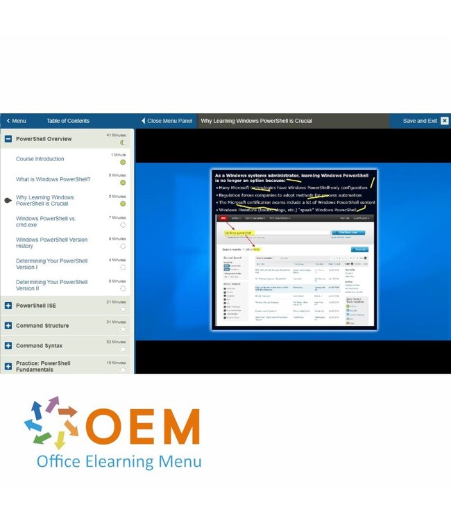 Microsoft Microsoft PowerShell for Windows Training