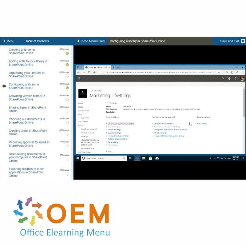 SharePoint Online Course E-Learning