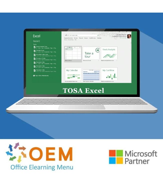 Microsoft TOSA Excel Cursus E-Learning