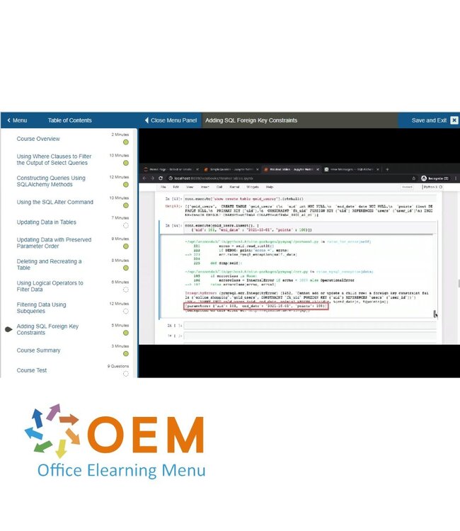 Python SQL Databases Using SQLAlchemy Training