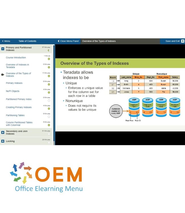 Teradata Teradata Basics Training