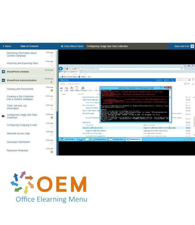 Microsoft Microsoft PowerShell en SharePoint Training