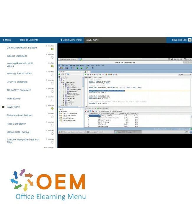 Oracle Oracle Database 12c R2 SQL exam 1Z0-071 Training