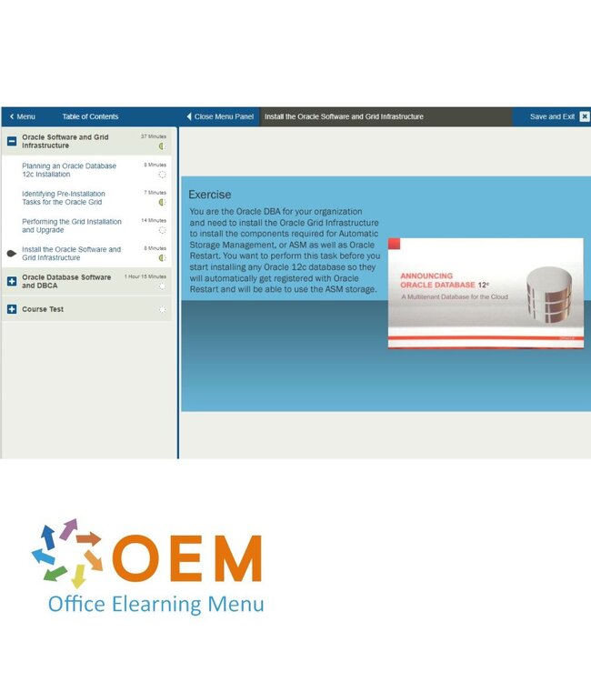 Oracle Oracle Database 12c – Install and Upgrade 1Z0-062 Training