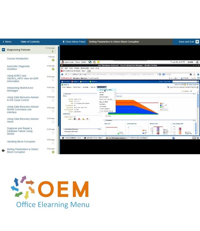 Oracle Oracle Database 12c Backup and Recovery Training