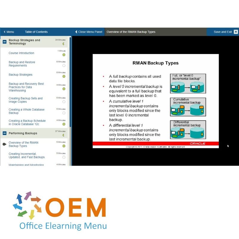 Oracle Database 12c Backup and Recovery Training