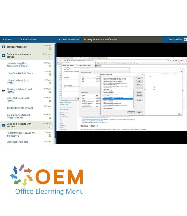 OEM Software Testing with TestNG Training