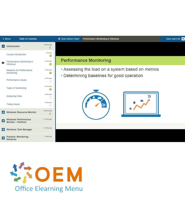 Microsoft Microsoft Windows Performance Monitoring Training