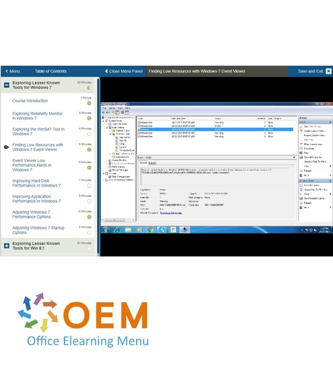 Microsoft Microsoft Windows Performance Monitoring Training