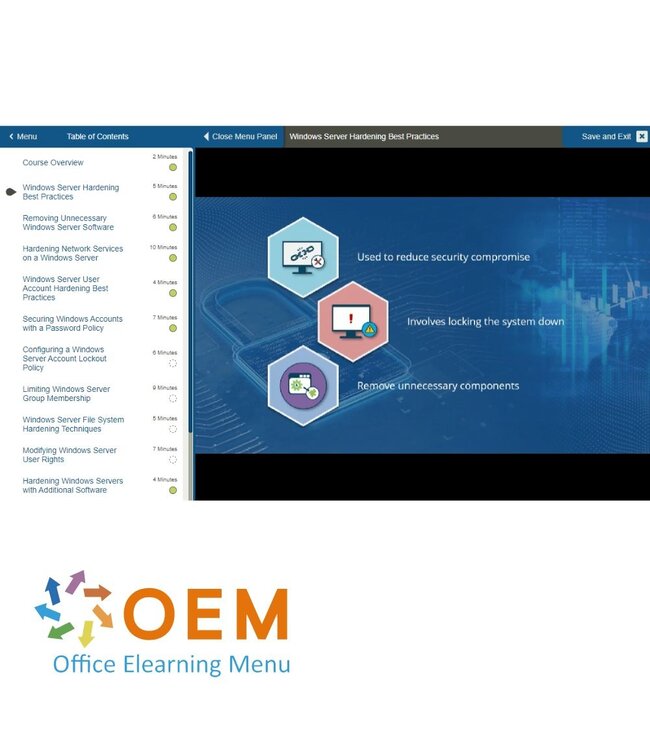 OEM CyberOps Windows Hardening Training