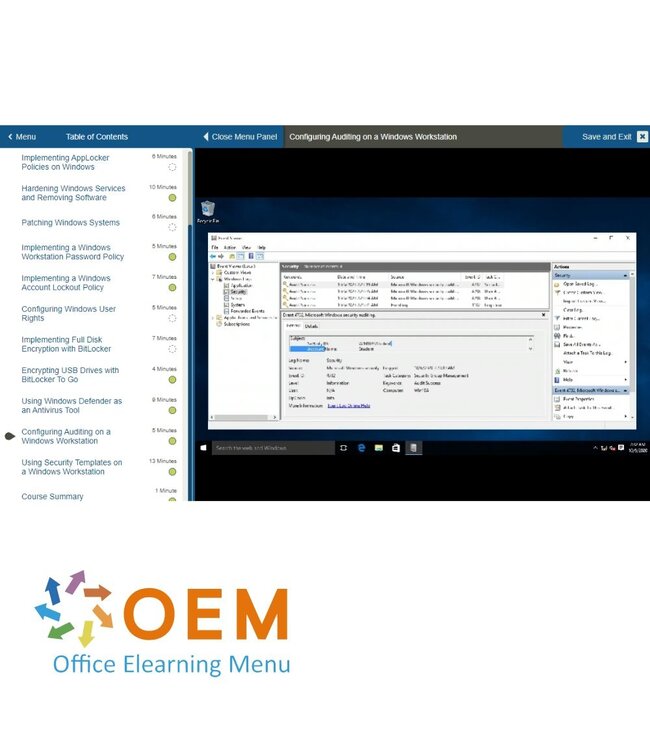 OEM CyberOps Windows Hardening Training