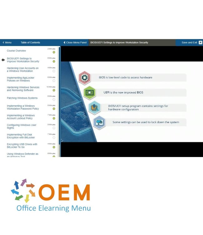 OEM CyberOps Windows Hardening Training