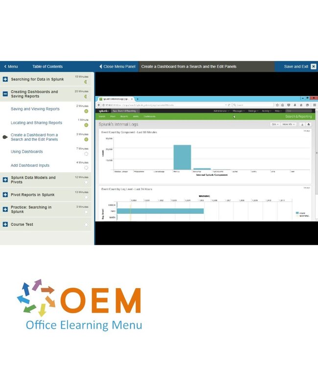 OEM Operational Intelligence Fundamentals with Splunk Training