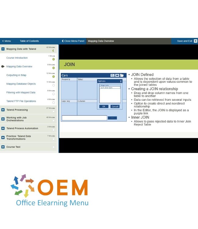 OEM Talend Data Integration Training