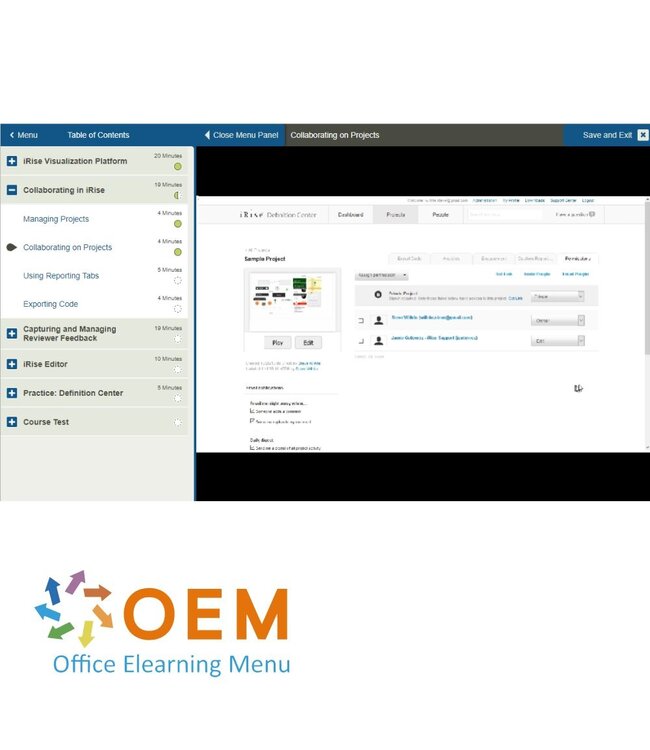 OEM Introduction to iRise Training