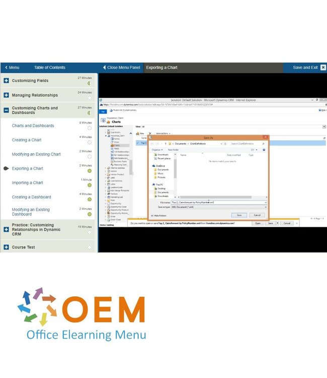 Microsoft Microsoft Dynamics CRM Customization & Configuration Training