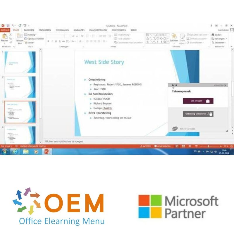 PowerPoint 2016 Cursus Basis E-Learning