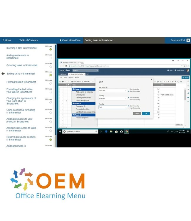 Smartsheet Smartsheet Training