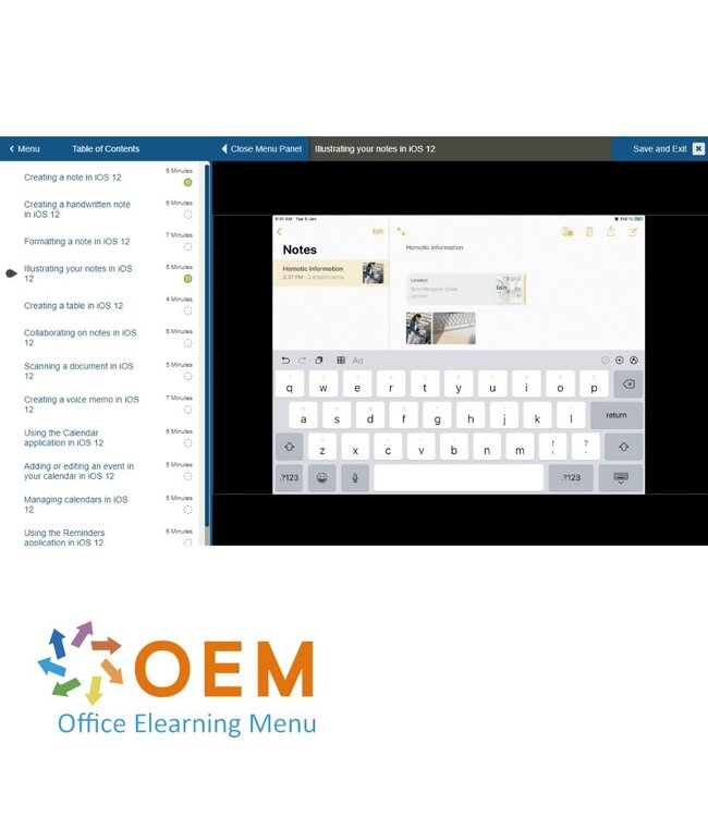 Apple iOS 12 for end users Training