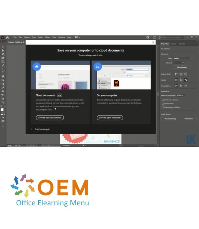 Adobe Adobe Illustrator CC 2021  Course E-Learning