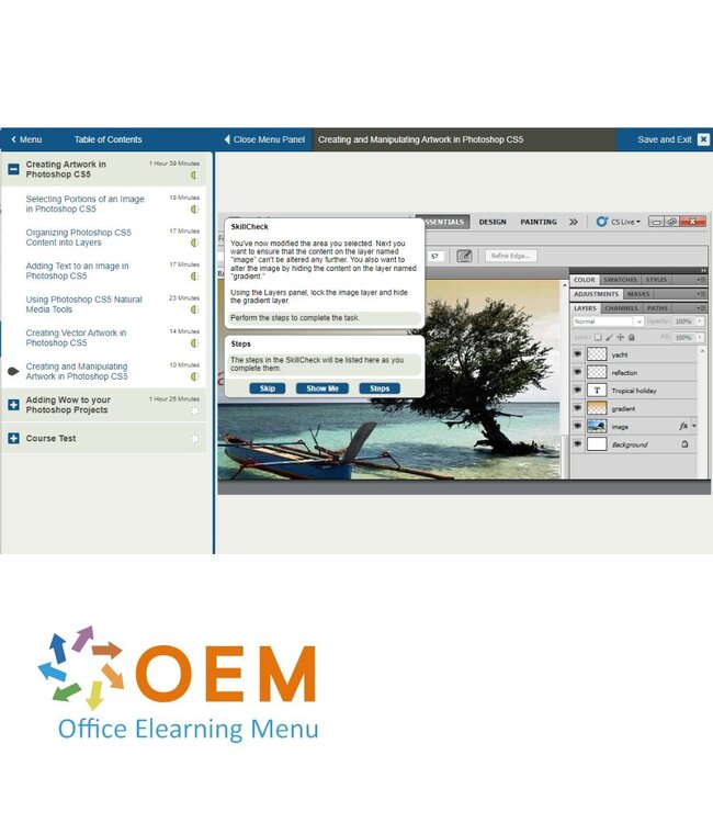 Adobe Adobe Photoshop Advanced Cursus CS5 E-Learning