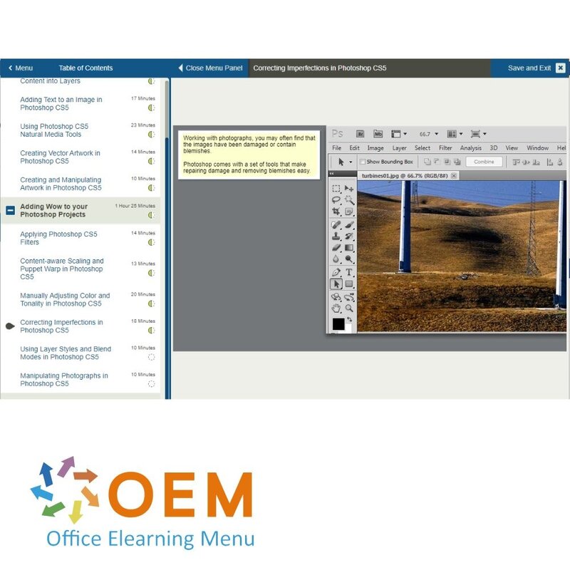 Adobe Photoshop Advanced Course CS5 E-Learning