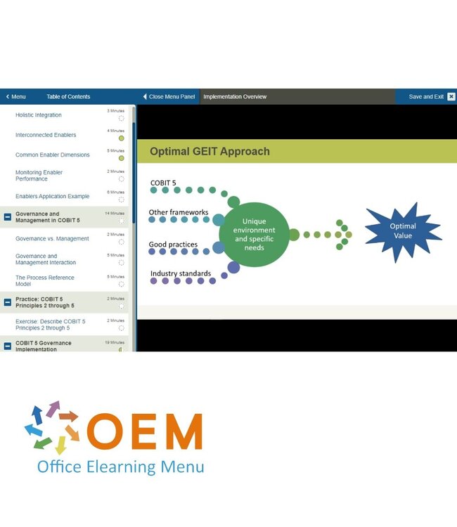 ISACA COBIT 5 Foundation Training