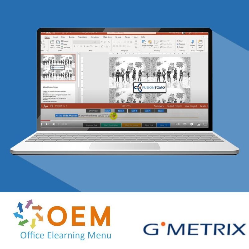 MO-300 PowerPoint 2019 GMetrix Practice Exam