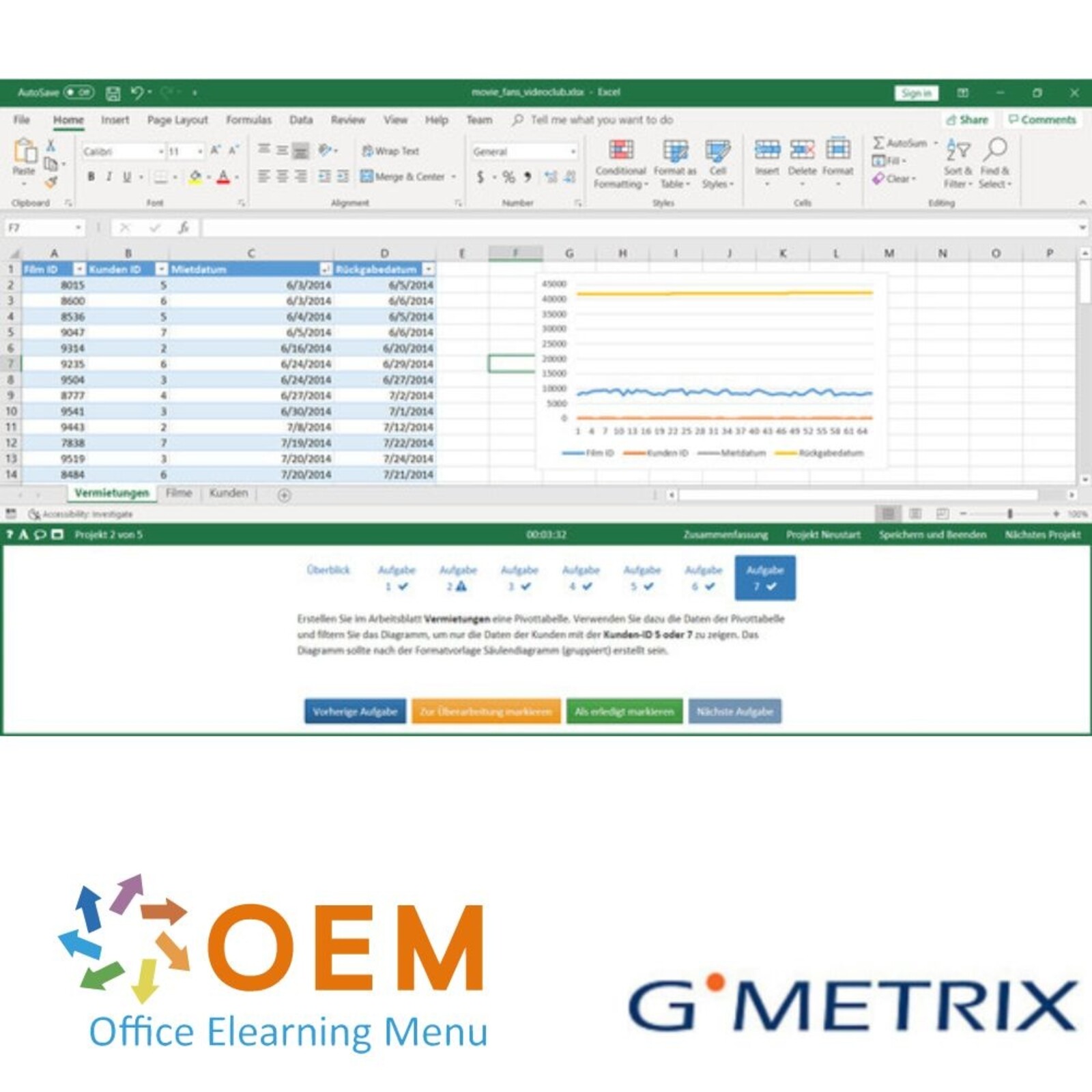 GMetrix MO-101 Word Expert 2019 GMetrix Practice Exam