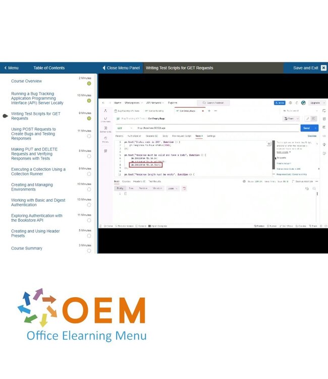 OEM Software Testing - API Testing with Postman Training
