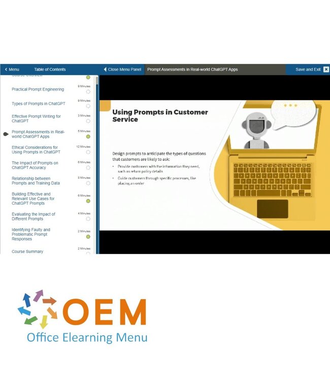 OpenAI / ChatGPT Practical ChatGPT: From Use Cases to Prompt Engineering & Ethical Implications Training