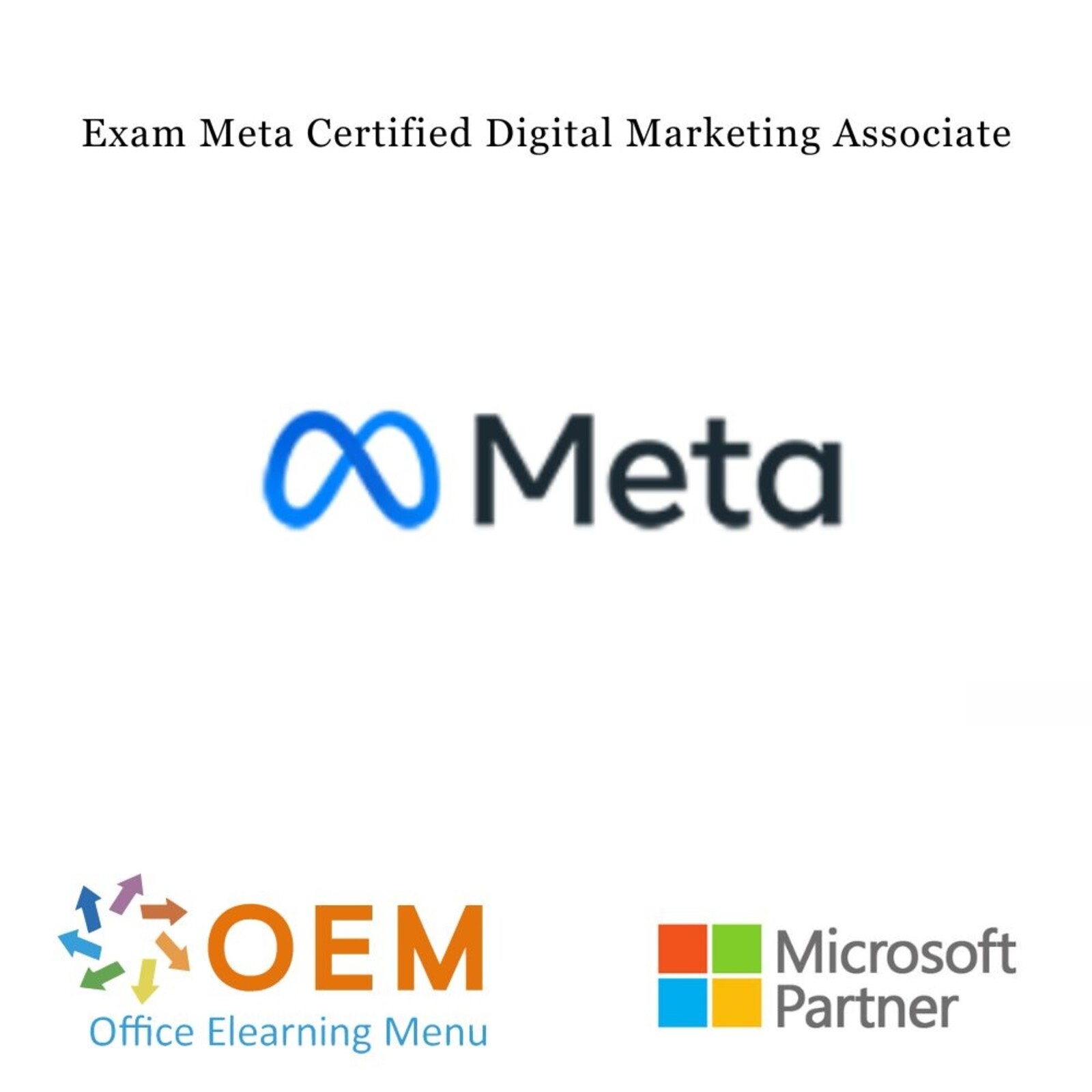 Certiport - Pearson Vue Exam Meta Certified Digital Marketing Associate