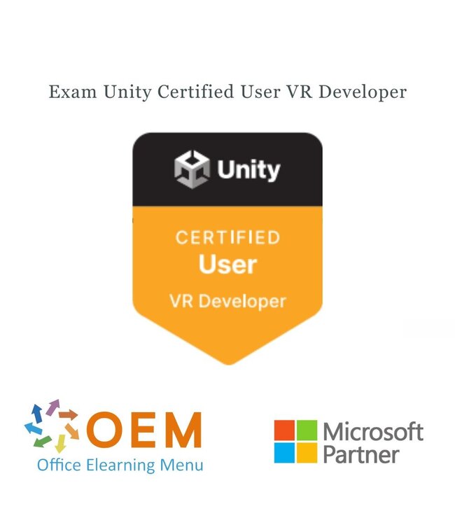 Unity Unity Certified User Examen – VR Developer