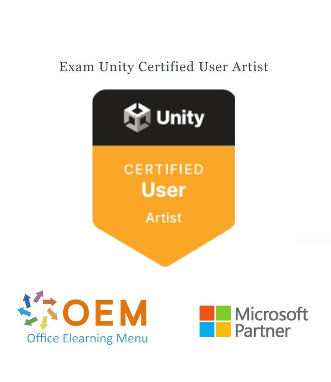 Unity Exam Unity Certified User Artist