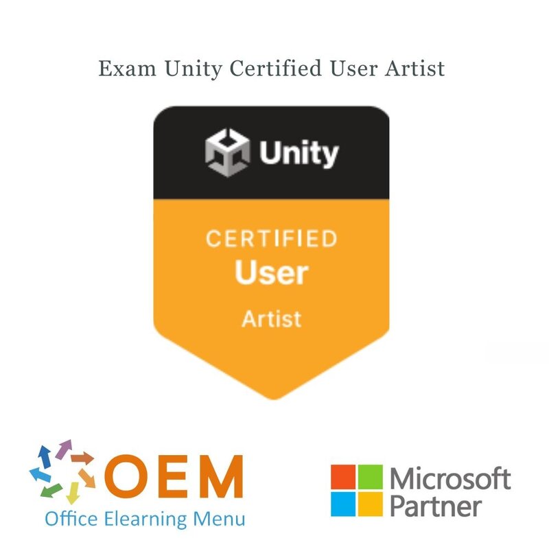 Examen Unity Certified User Artist