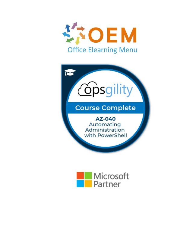 Microsoft AZ-040 Automating Administration with Windows PowerShell Incompany Training