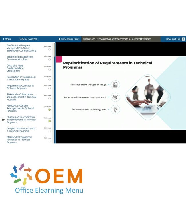OEM Technical Program Management Training