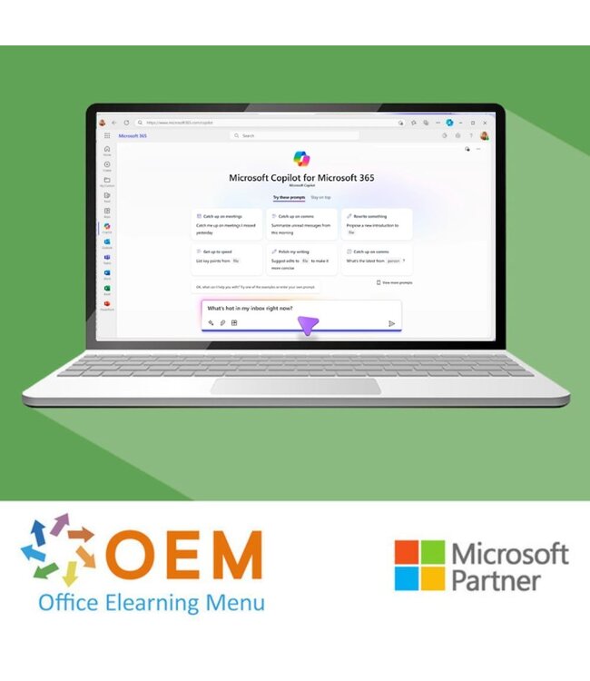 Microsoft Copilot for Microsoft 365 E-Learning Package
