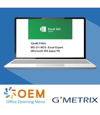 Microsoft MO-211 MOS: Excel Expert (Microsoft 365 Apps) PE Gmetrix practice test