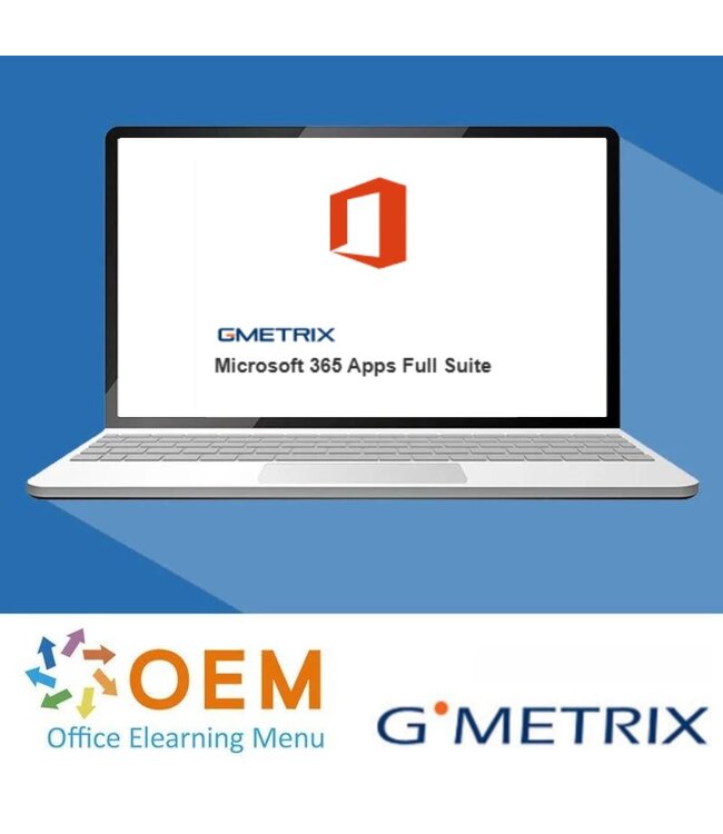Microsoft Microsoft 365 Apps Full Suite Gmetrix practice test