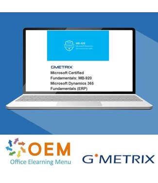 Microsoft MB-920 Microsoft Dynamics 365 Fundamentals (ERP) practice test