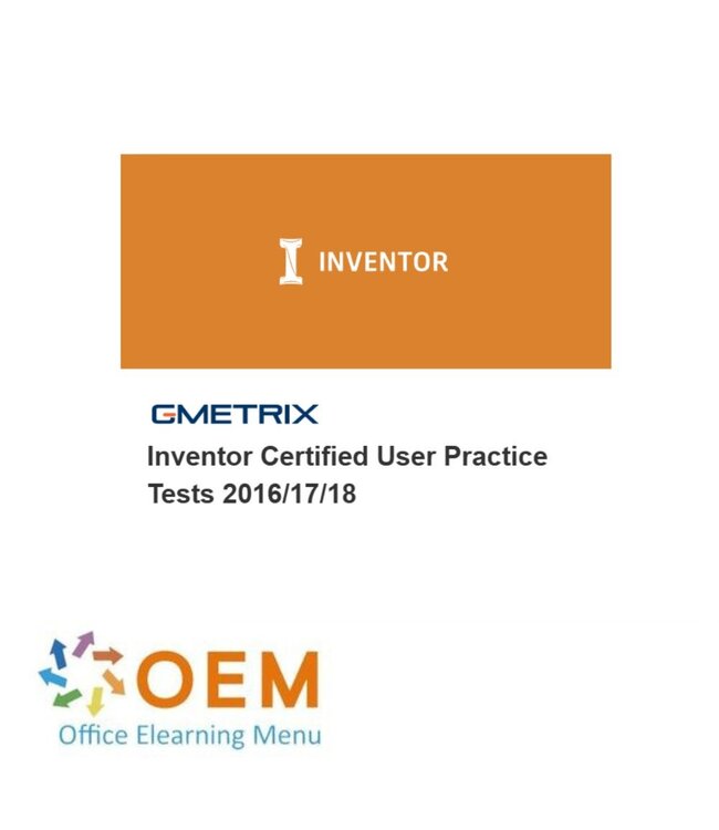 Inventor Certified User Practice Tests 2016/17/18