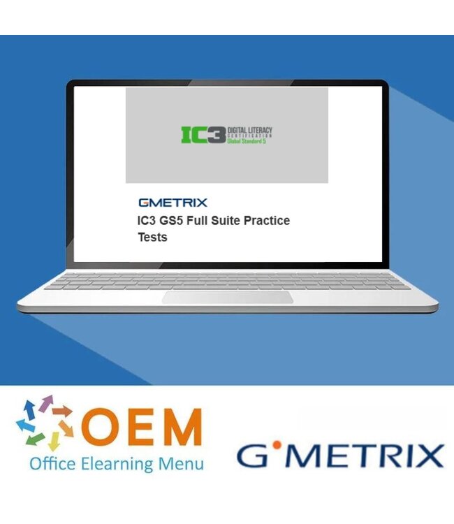 Certiport / IC3 IC3 GS5 Full Suite oefenexamen
