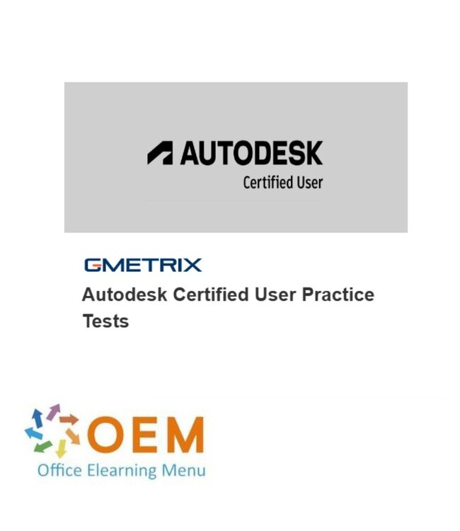 Autodesk Autodesk Certified User oefenexamen
