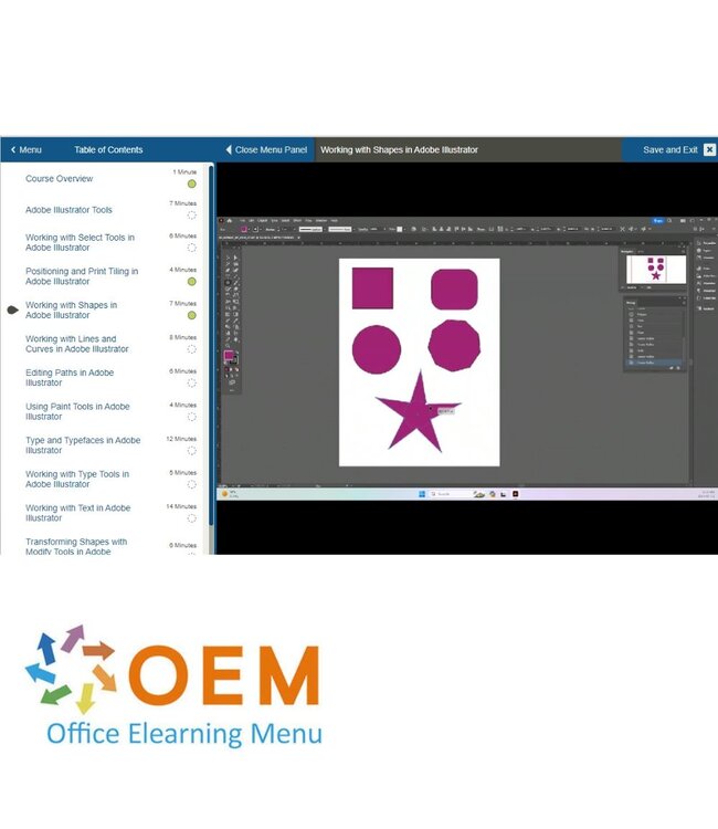Adobe Adobe Illustrator Course E-Learning