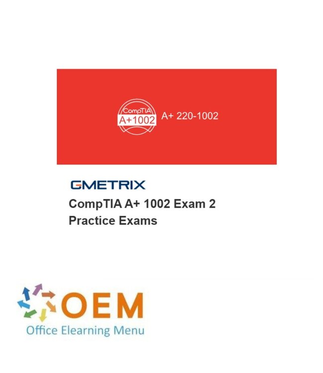 CompTIA CompTIA A+ 1002 Exam 2 practice test
