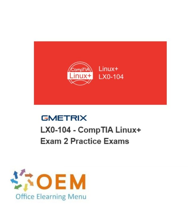 CompTIA LX0-104 - CompTIA Linux+ Exam 2 practice test