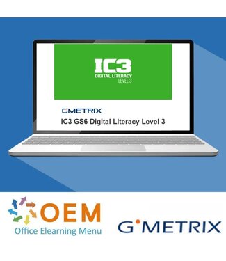 Certiport / IC3 IC3 GS6 Digital Literacy Level 3 oefenexamen